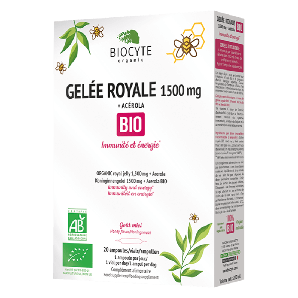 Biocyte Gelee Royale Bio 20 ампул: в корзину BIOGE01.6285178 Цена мастера