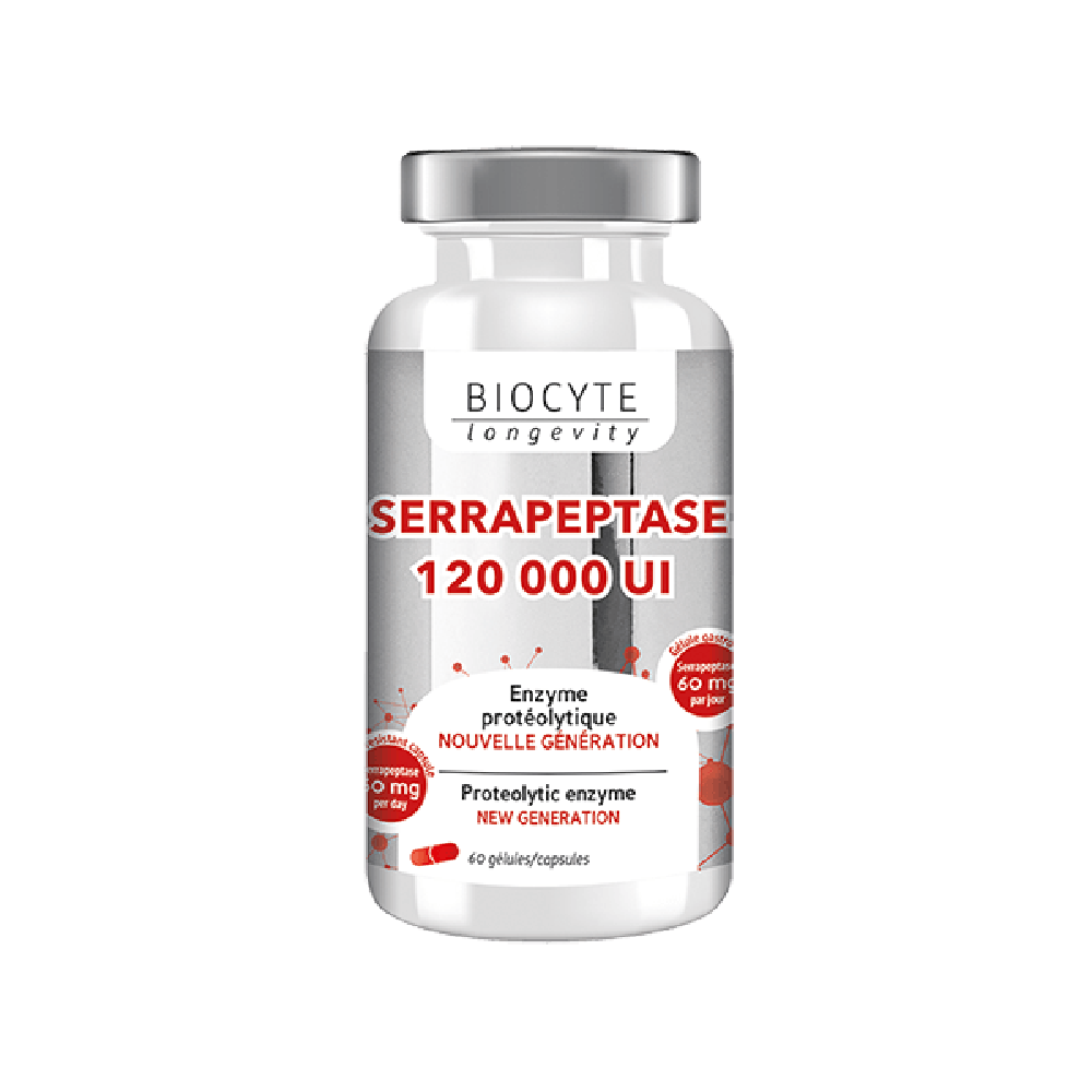Biocyte Serrapeptase 60 капсул: в корзину LONSE01.6243124 Цена мастера