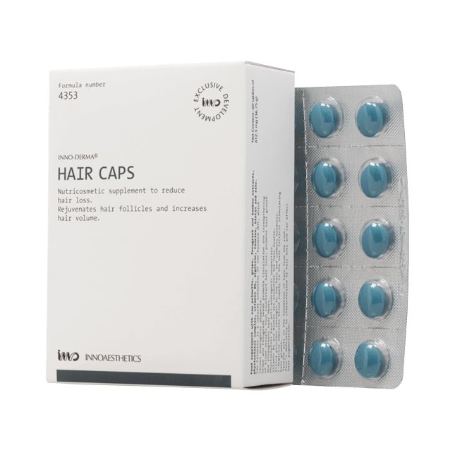 ᐉ Innoaesthetics Hair 60 Caps за ціною для майстрів • купити Hair 60